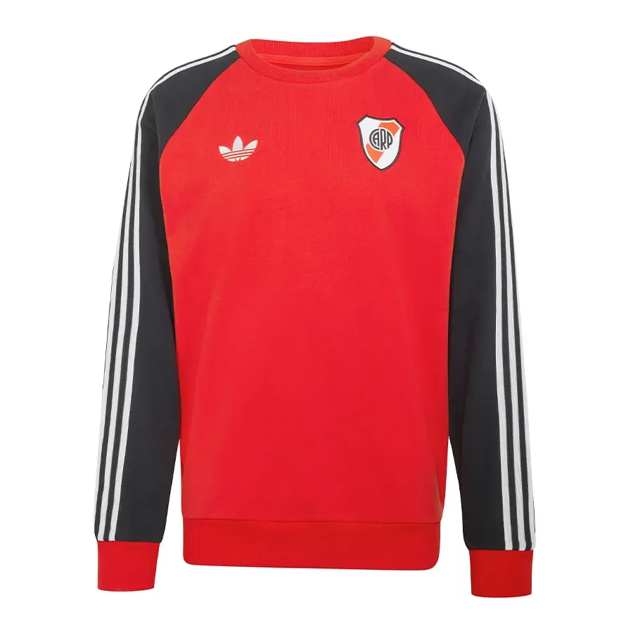Imagen 2 de 5 de Buzo adidas originals River Plate-ROJO/NEGRO