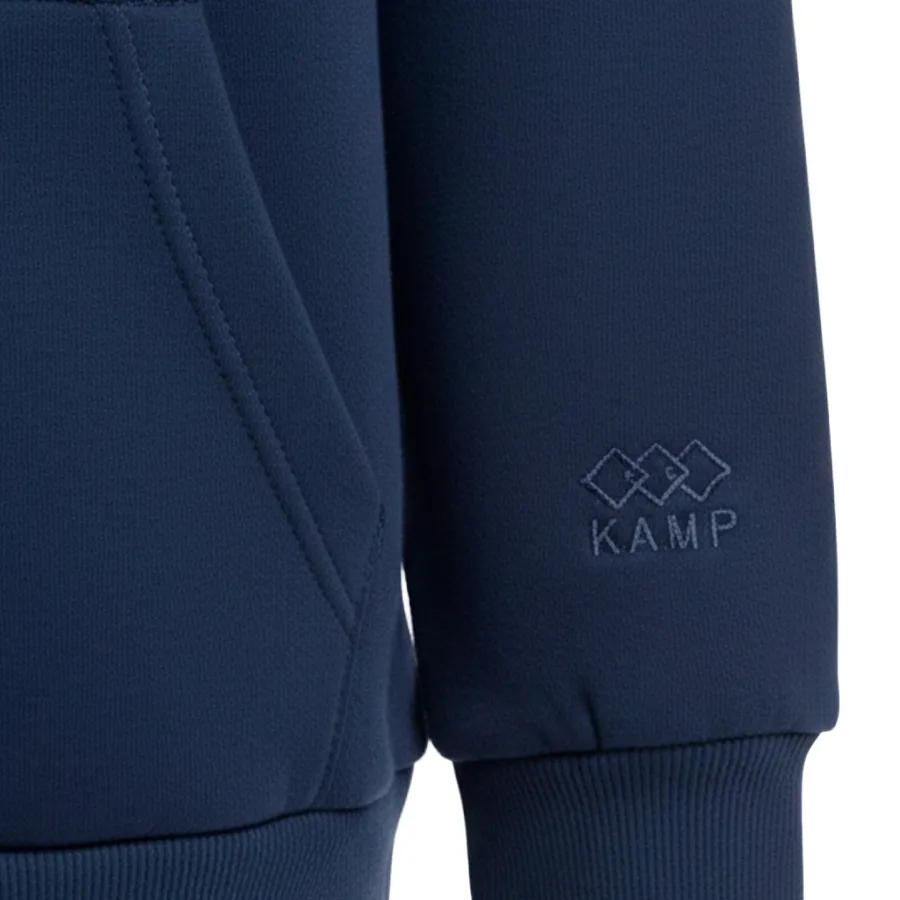 Imagen 4 de 5 de Campera Kamp Con Capucha Colegial K26-MARINO