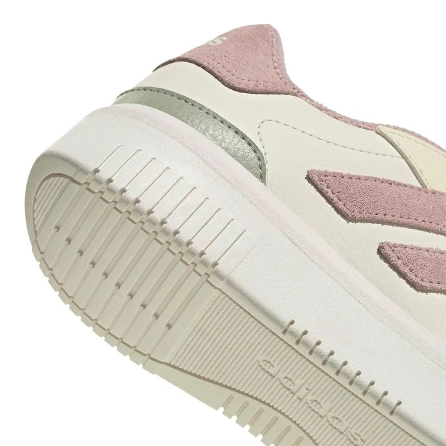 Imagen 4 de 7 de Zapatillas adidas Courtblock Bold-BLANCO/ROSA/VERDE