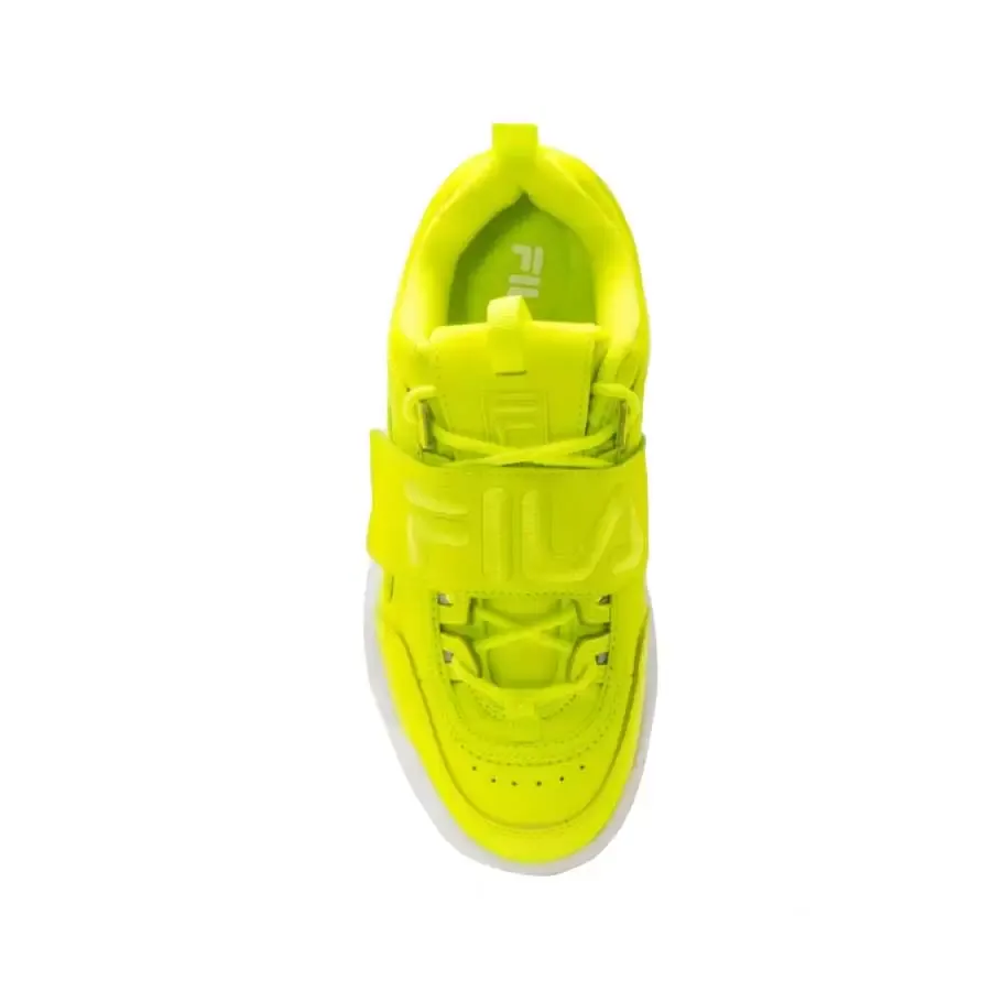Imagen 2 de 6 de Zapatillas Fila Disruptor Ii Applique-AMARILLO FLUOR