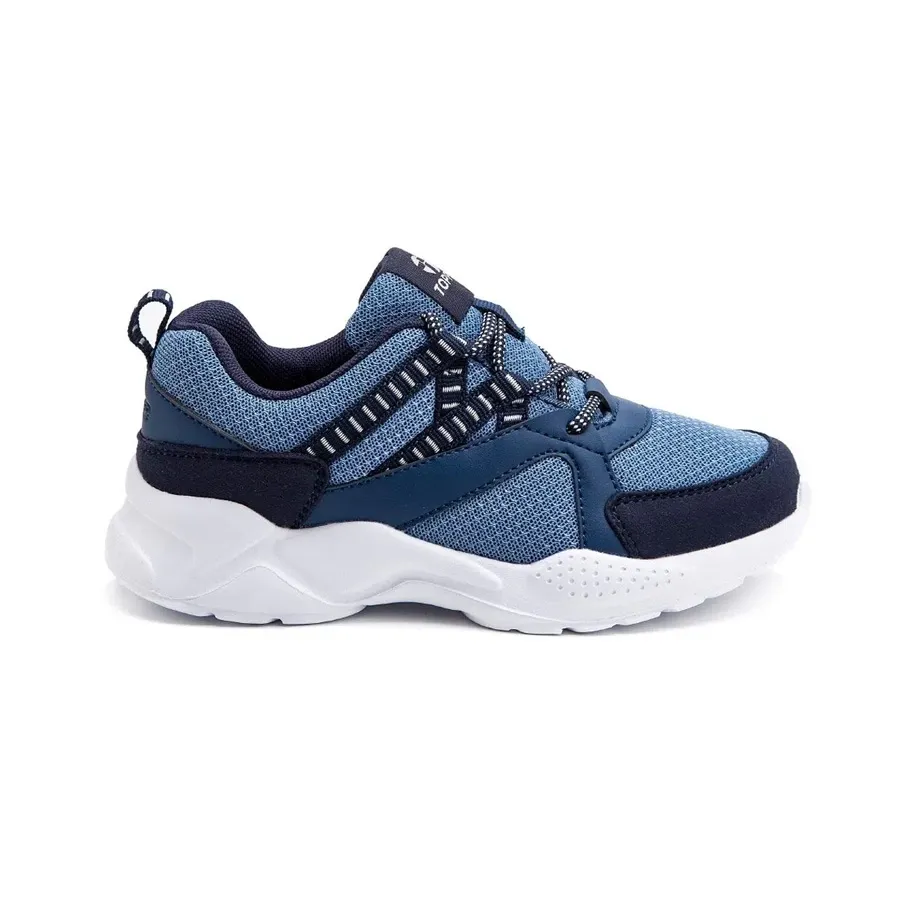 Imagen 3 de 5 de Zapatillas Topper Chalpa Kids-MARINO/AZUL