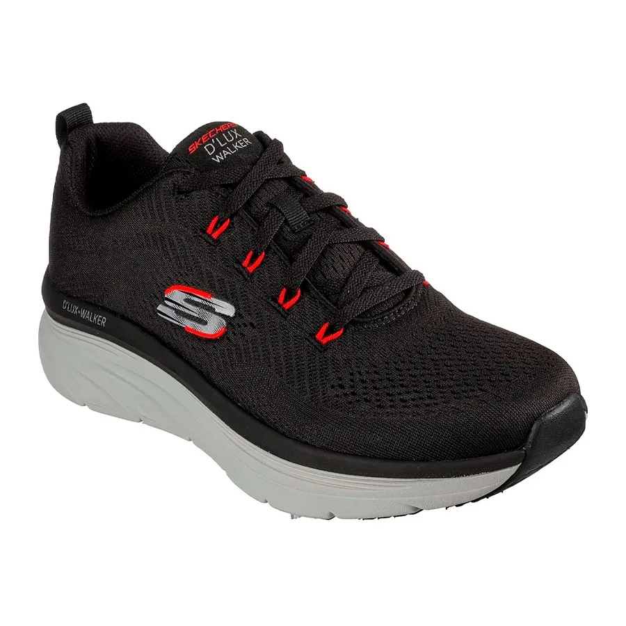 Imagen 1 de 5 de Zapatillas Skechers D Lux Walker-NEGRO/ROJO/GRIS