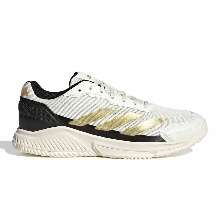 Imagen 0 de 7 de Zapatillas adidas Courtquik Pádel-BLANCO/NEGRO/DORADO
