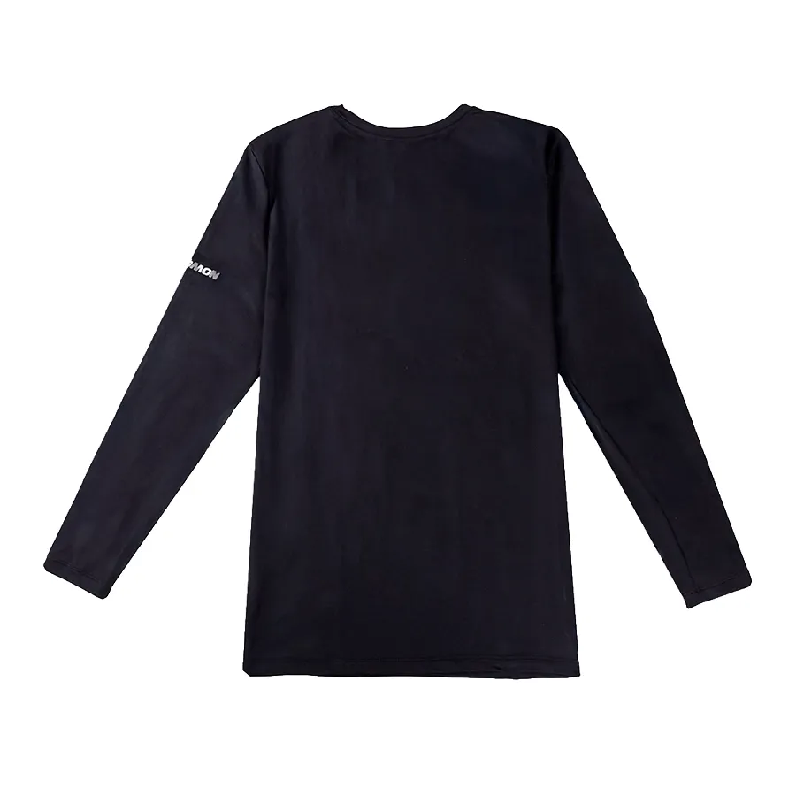 Imagen 2 de 3 de Remera Salomon Hybrid II-NEGRO