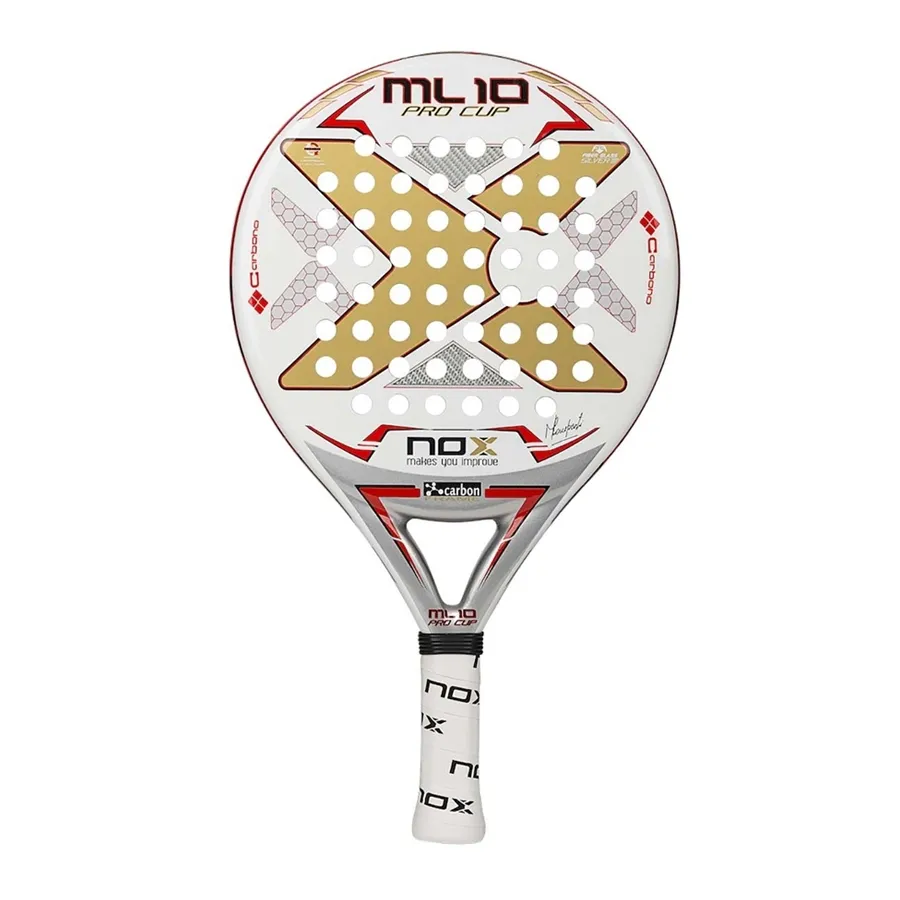 Imagen 0 de 4 de Paleta De Padel Nox Ml10 Pro Cup C-BLANCO/DORADO/ROJO