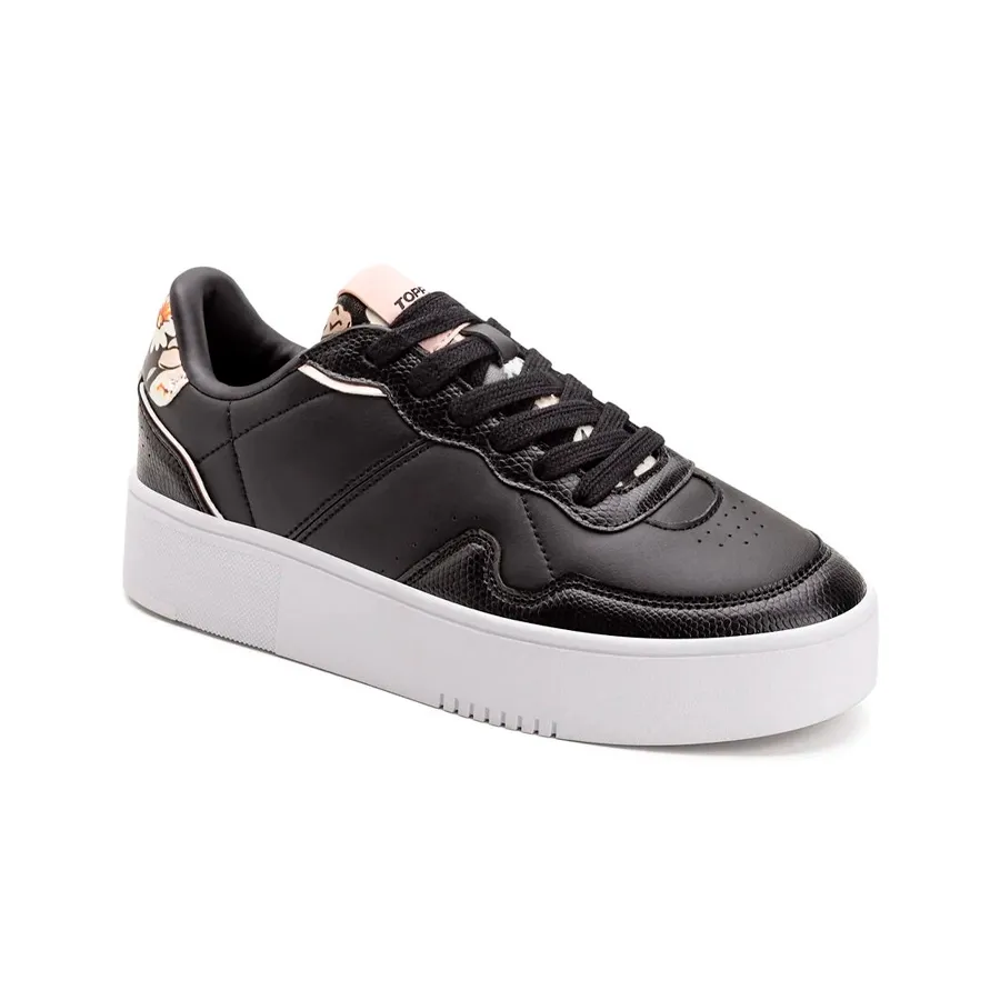 Imagen 1 de 4 de Zapatillas Topper Terre Print Plataforma-NEGRO