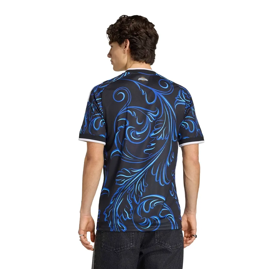 Imagen 1 de 8 de Camiseta adidas originals Alternativa Seleccion Argentina AFA 26-NEGRO/AZUL/CELESTE