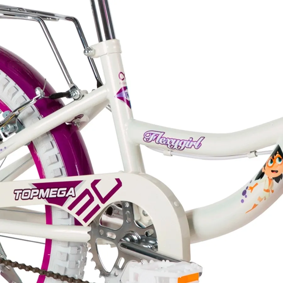 Imagen 3 de 4 de TopMega Flexygirl R20-BLANCO/VIOLETA