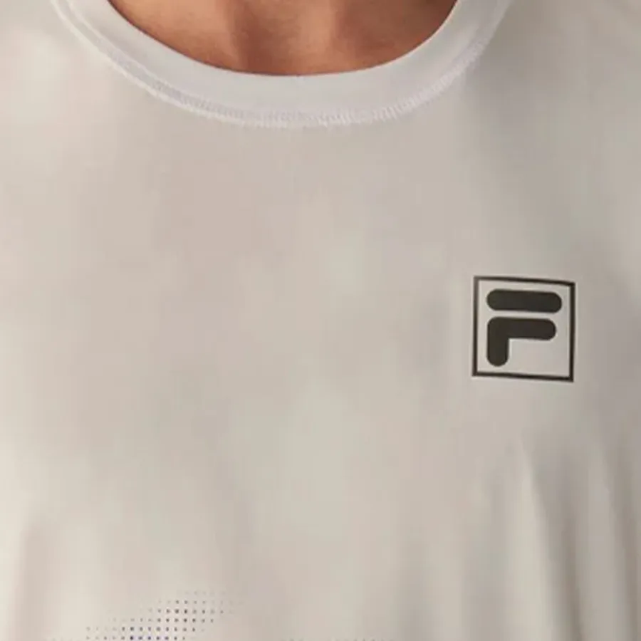 Imagen 2 de 4 de Remera Fila Comfort Kenya Racer-BLANCO/AZUL