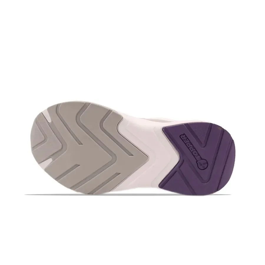 Imagen 3 de 5 de Zapatillas Topper Circus Kids-BLANCO/GRIS/VIOLETA