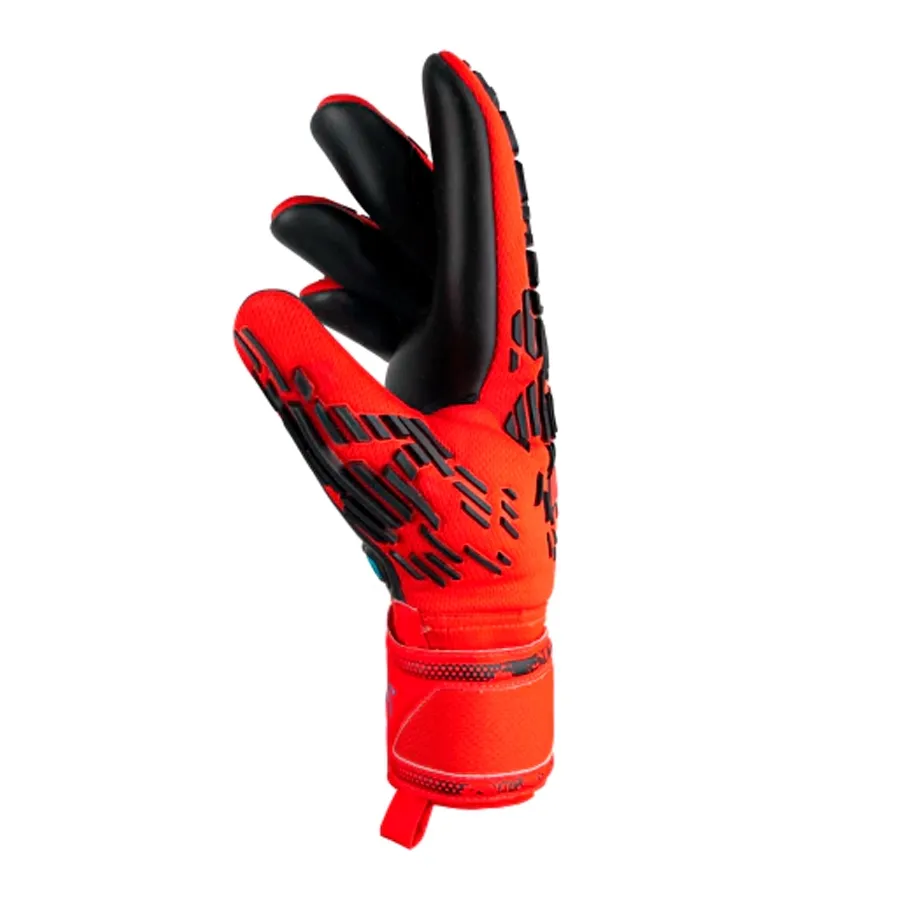 Imagen 2 de 4 de Guantes Reusch Attrakt Freegel-NARANJA/NEGRO