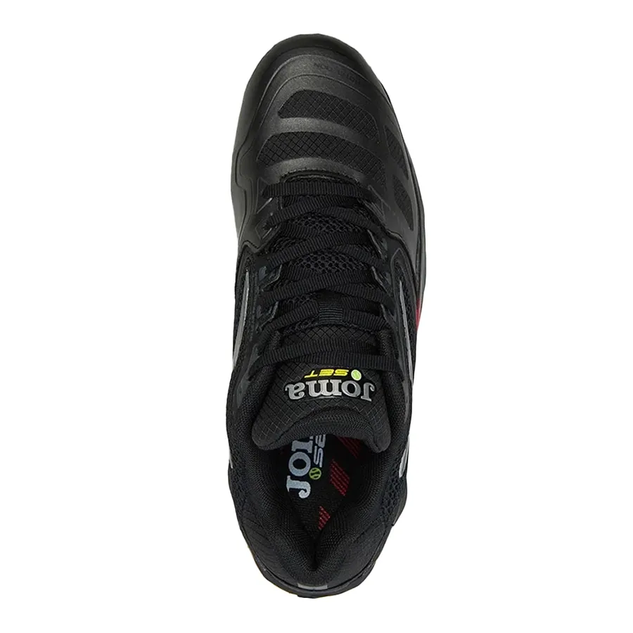 Imagen 2 de 5 de Zapatillas Joma Set Men de Tenis-NEGRO/NARANJA/ROJO