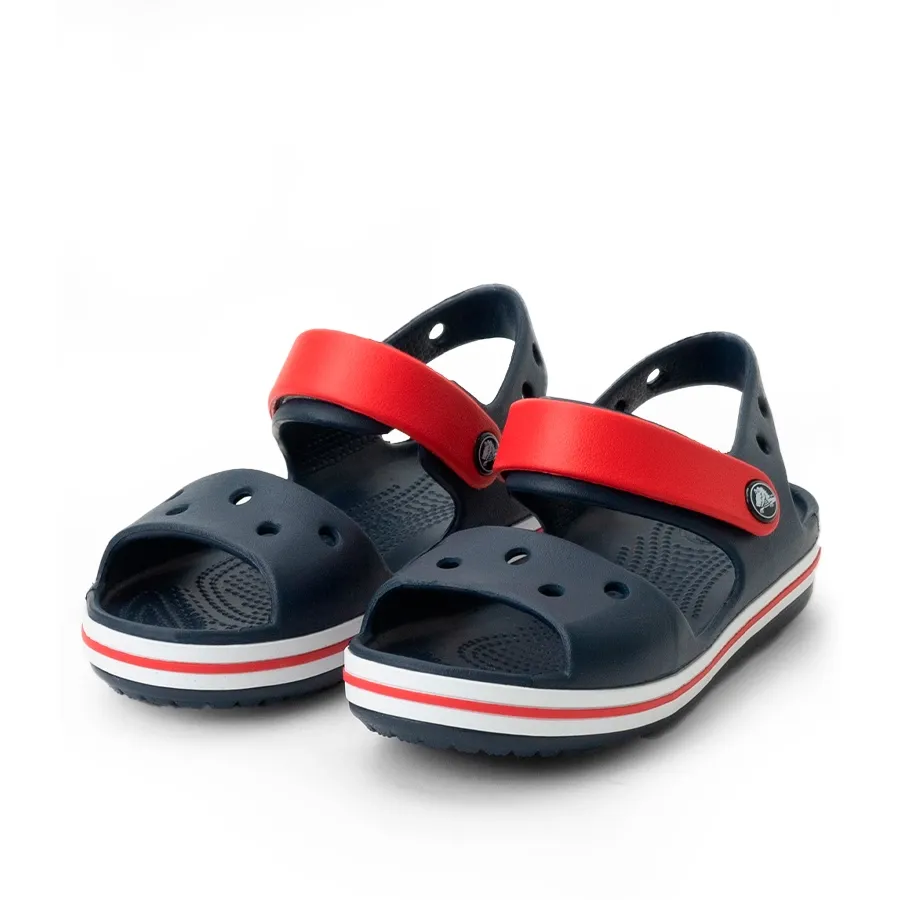 Imagen 2 de 5 de Ojotas Crocs Crocband Kids-AZUL/ROJO/BLANCO