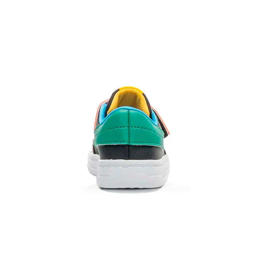 Imagen 4 de 6 de Zapatillas Fila Tennis 88-NEGRO/VERDE/NARANJA