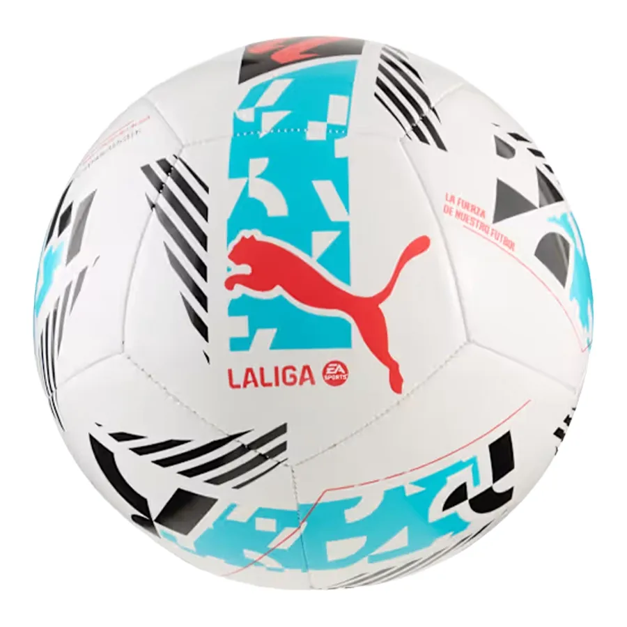 Imagen 0 de 3 de Pelota Puma Orbita LaLiga 1-BLANCO/CELESTE/NEGRO