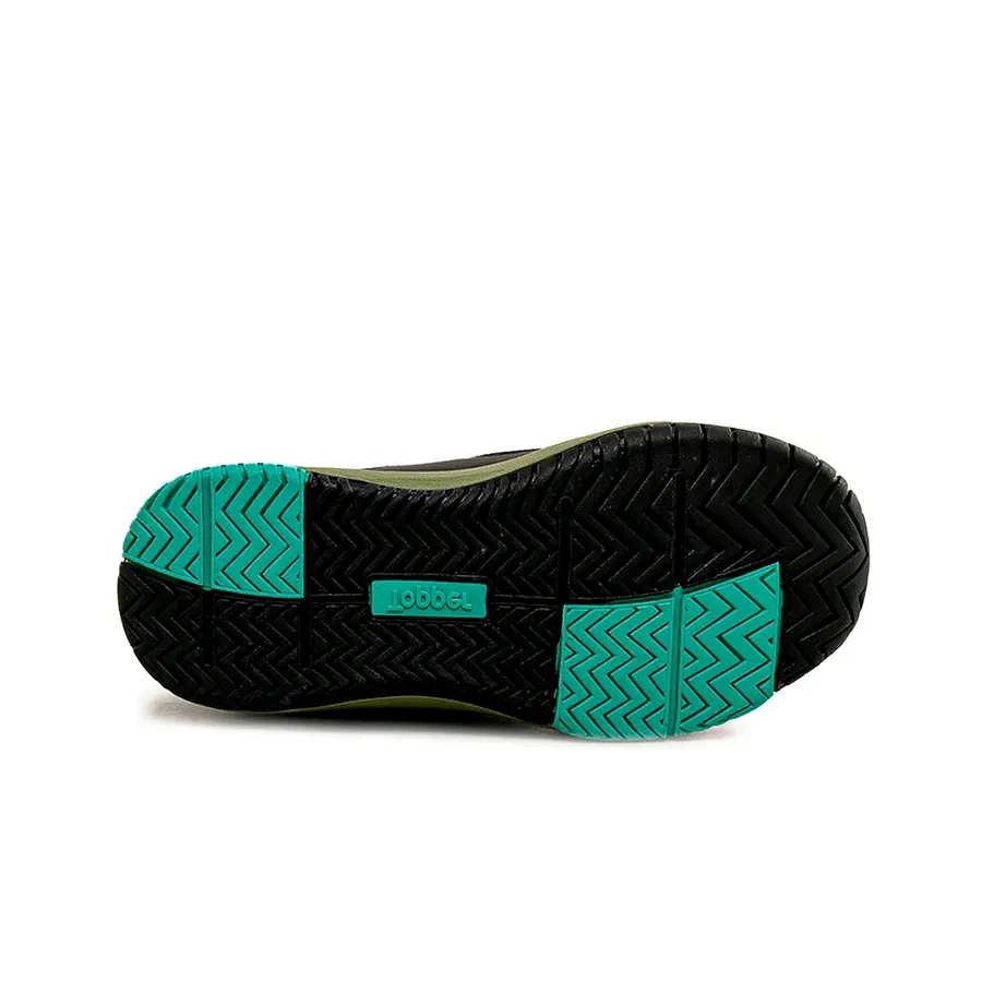 Imagen 3 de 4 de Zapatillas Topper Bercy Kids-NEGRO/OLIVA