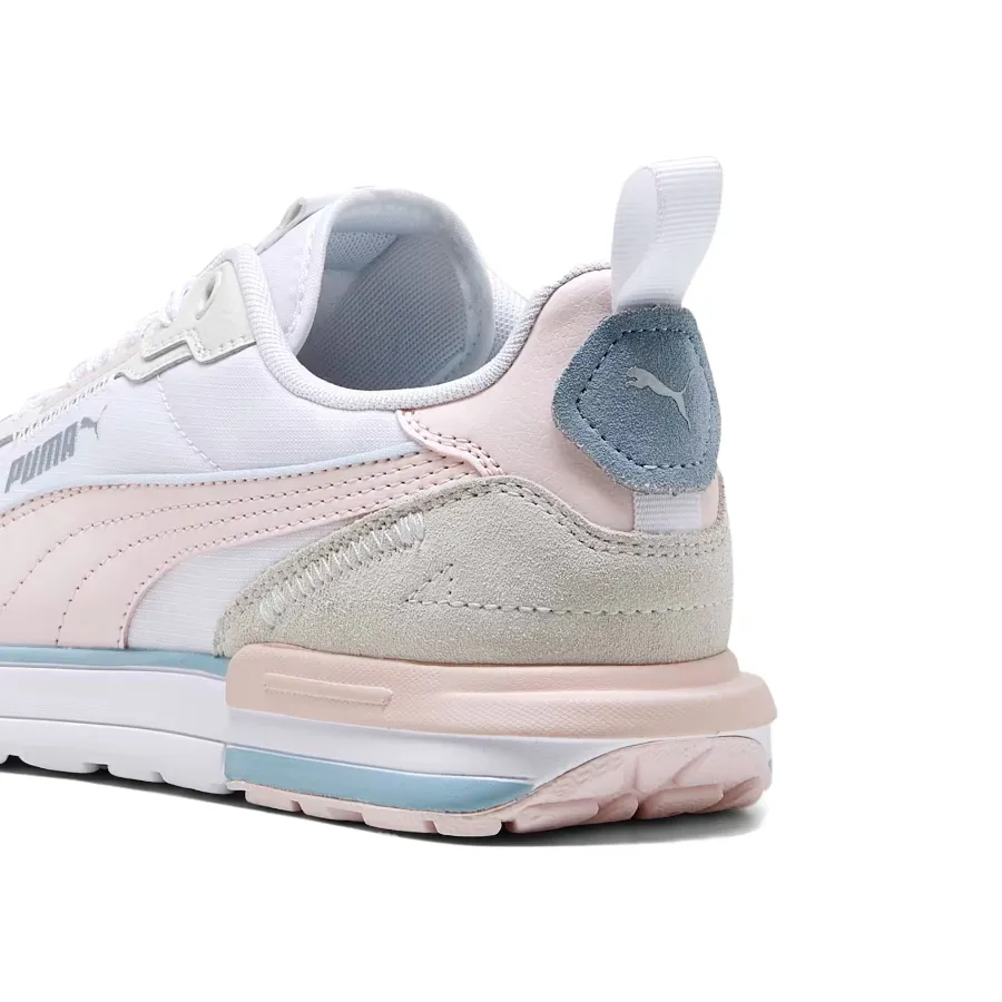 Imagen 3 de 5 de Zapatillas Puma R22-BLANCO/GRIS/NUDE