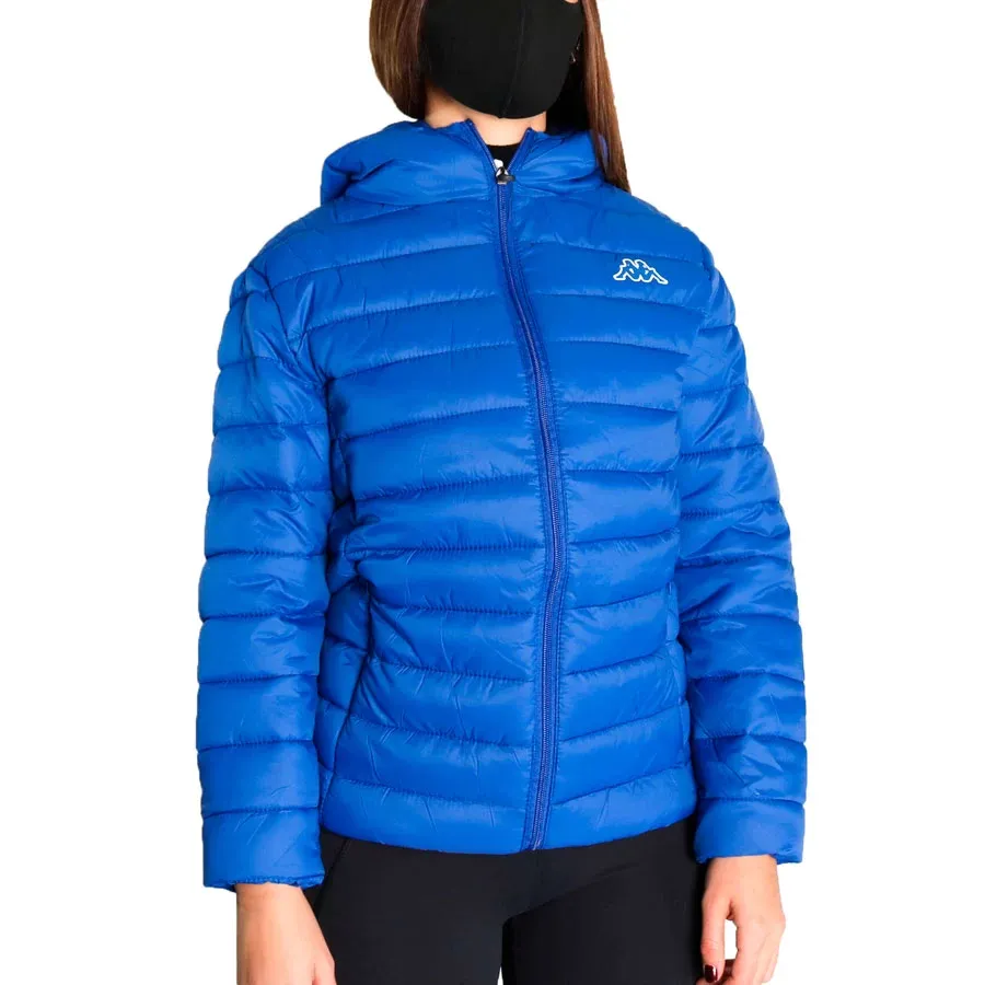 Imagen 0 de 5 de Campera Kappa Unisex Nylon Ultraliviana-AZUL