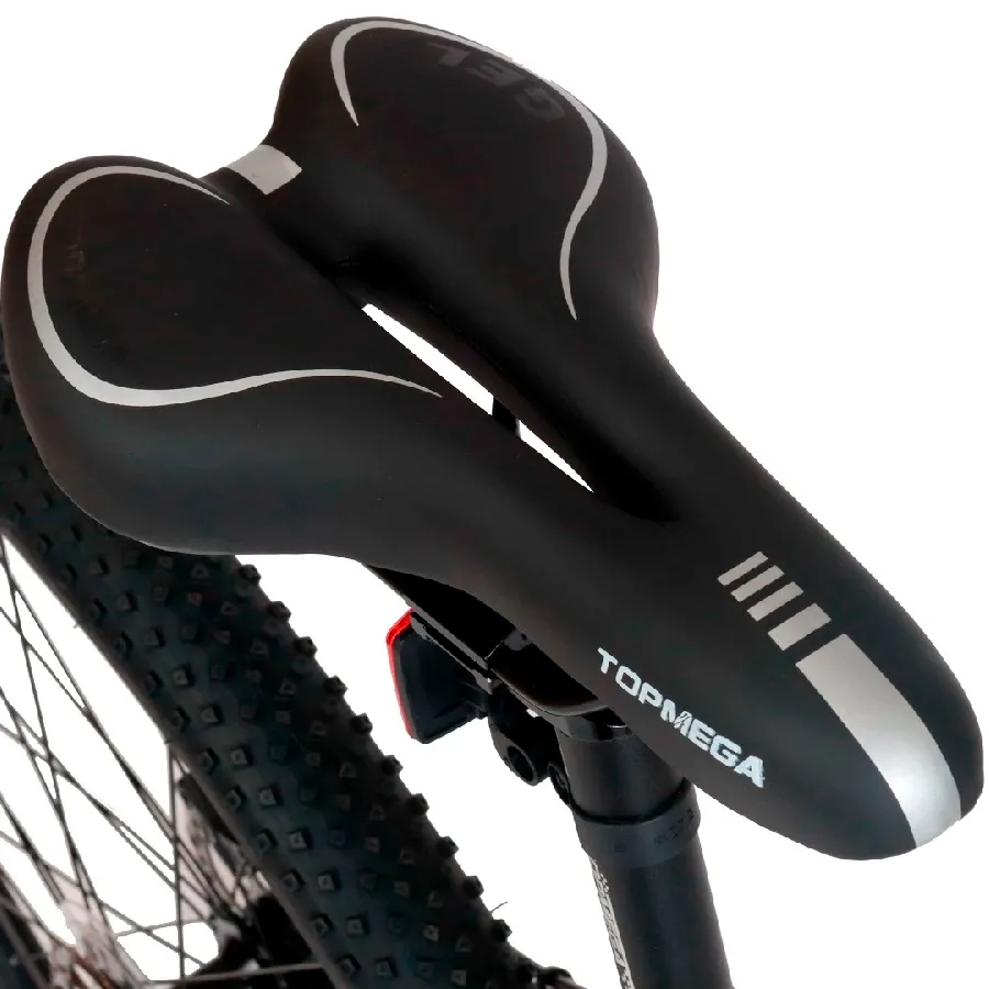 Imagen 5 de 9 de TopMega Mountain Bike Sunshine Aluminio R29 21vel-VERDE/LIMA