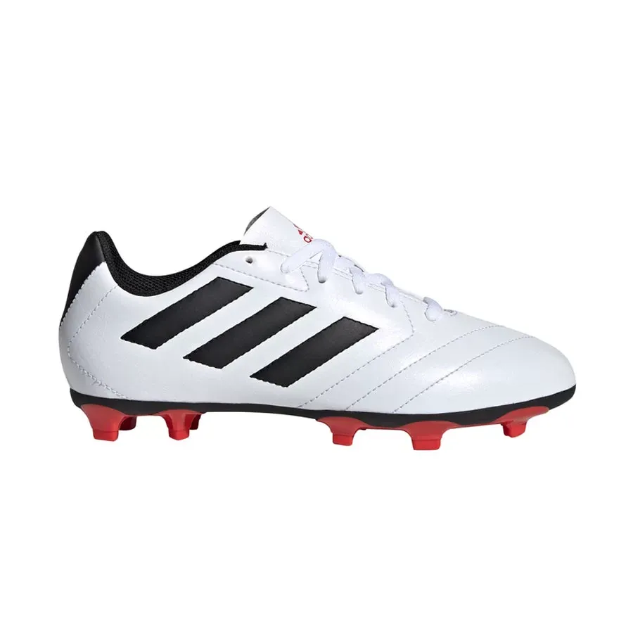 Imagen 4 de 5 de Botines adidas Goletto Vii Fg J-BLANCO/NEGRO/ROJO