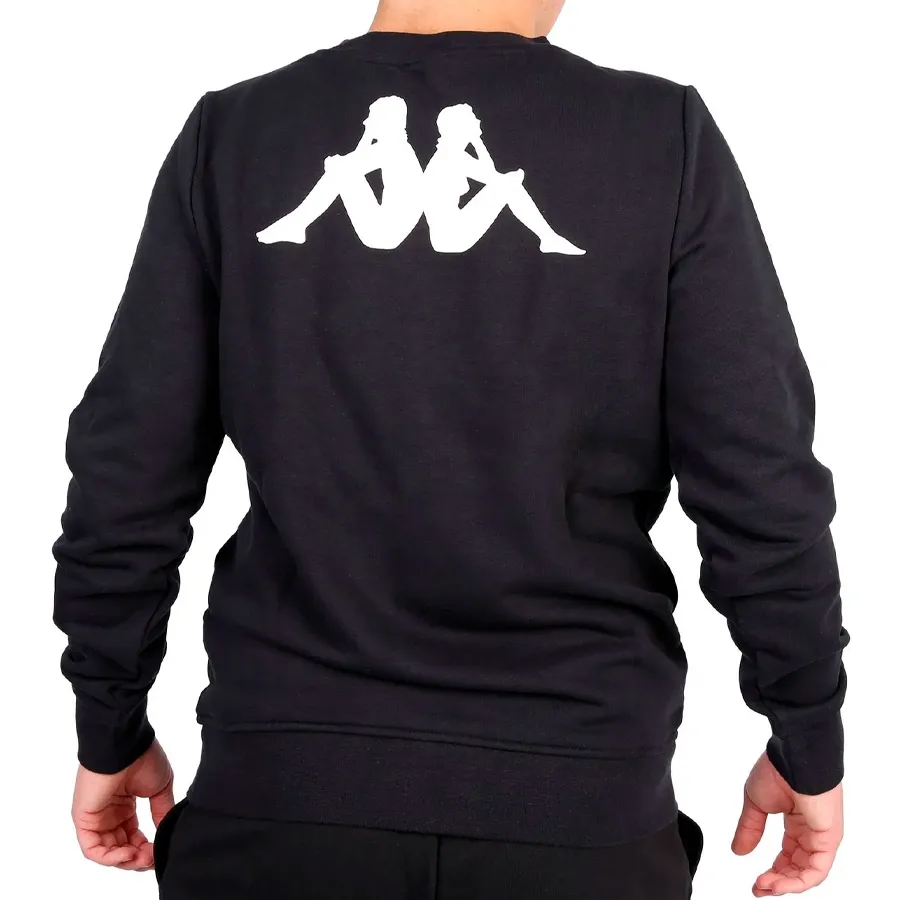 Imagen 3 de 4 de Buzo Kappa Authentic Emmen-NEGRO/BLANCO