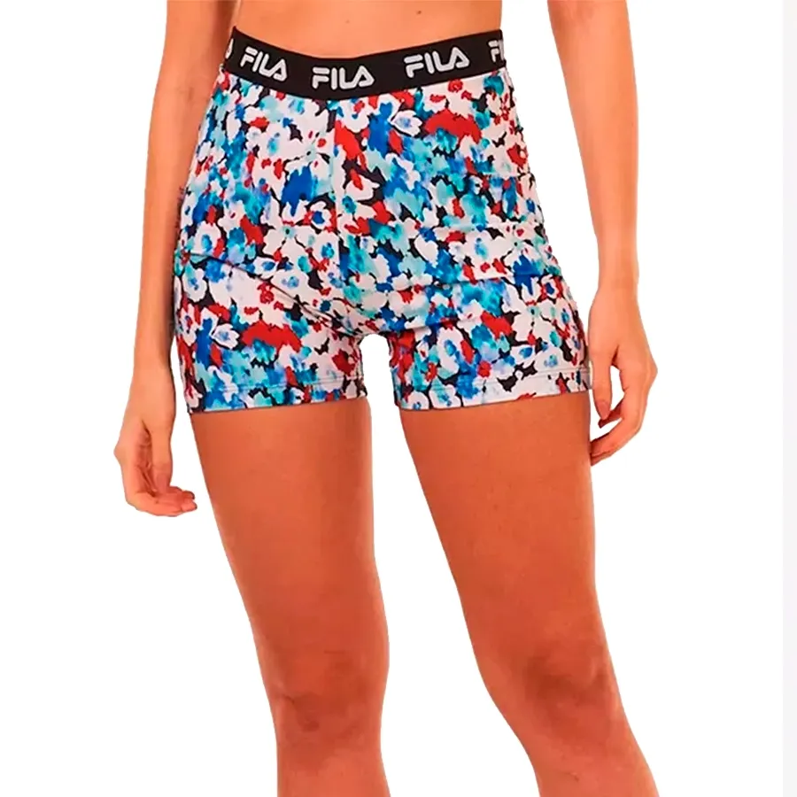 Imagen 0 de 3 de Fila Bermuda Elastic II-NEGRO/GRAFITO/TURQUESA