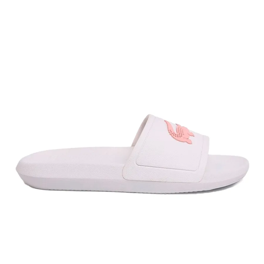 Imagen 0 de 5 de Ojotas Lacoste Croco-BLANCO/ROSA