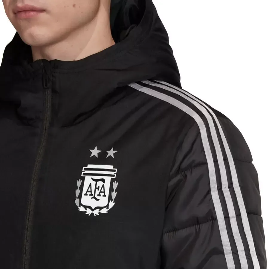 Imagen 2 de 4 de Campera adidas Invierno Selección Argentina Wint-NEGRO