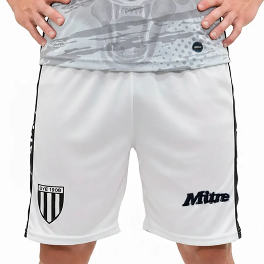 Imagen 0 de 3 de Mitre Shorts Oficial Gimnasia y Esgrima-BLANCO