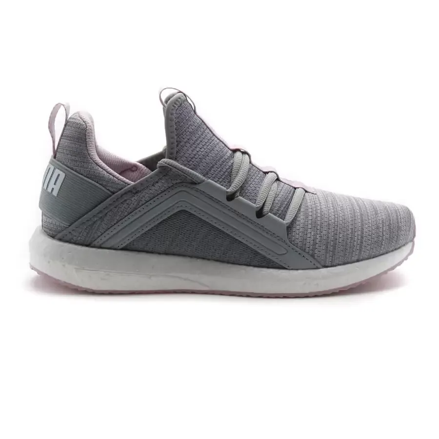 Imagen 4 de 5 de Zapatillas Puma Mega Nrgy Heather Knit-GRIS/LILA