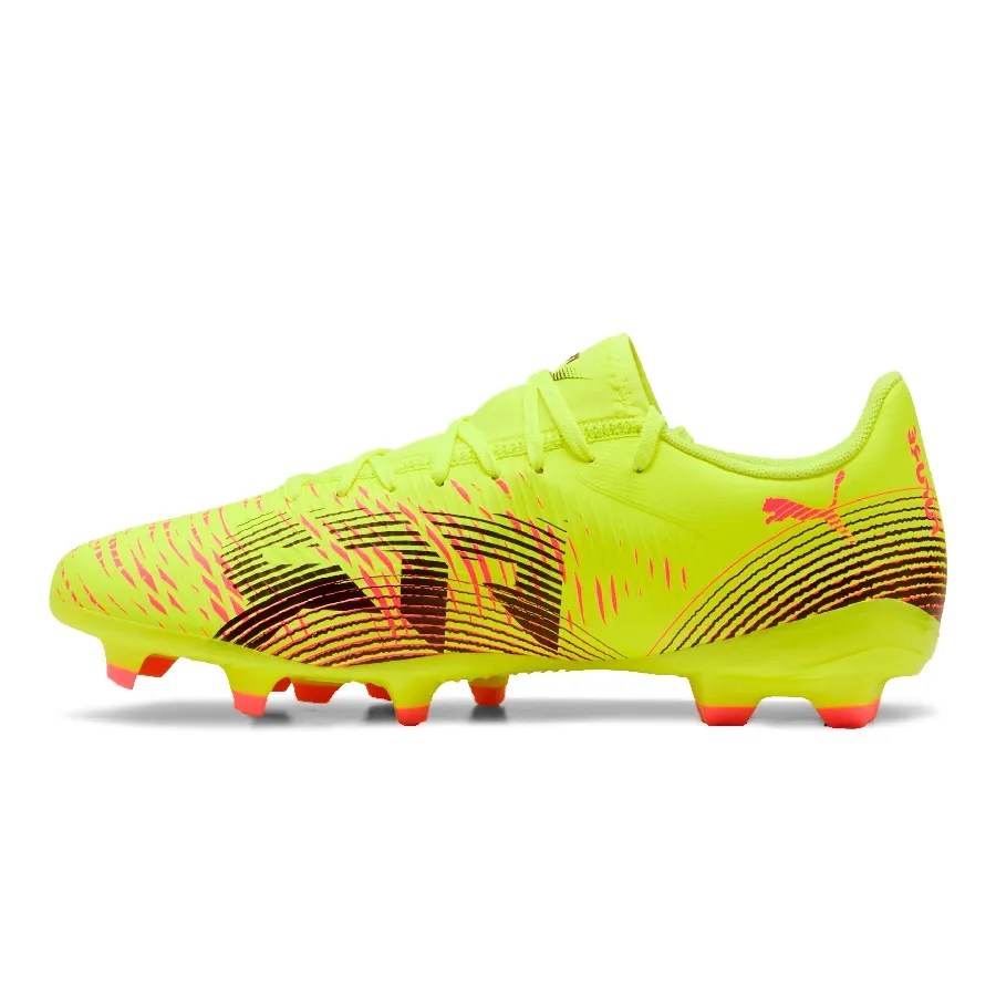 Imagen 2 de 6 de Botines Puma Future 8 play FG/AG-AMARILLO FLUOR/FUCSIA/NEGRO