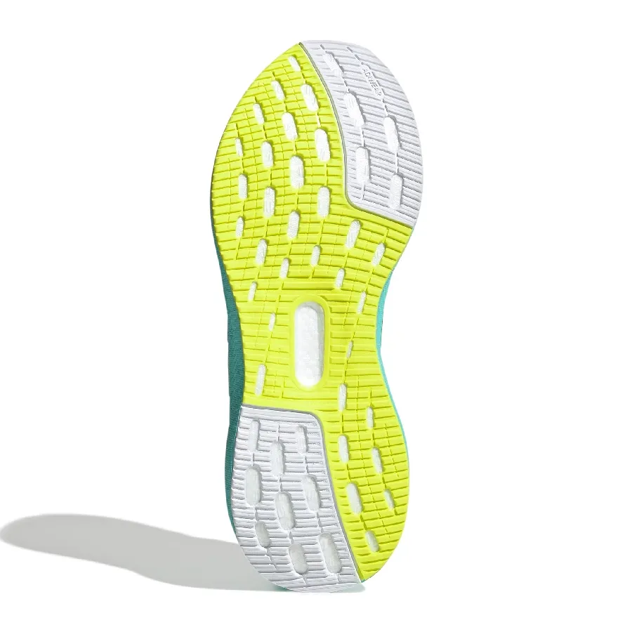 Imagen 3 de 7 de Zapatillas adidas Pureboost 5-AQUA/AMARILLO FLUOR