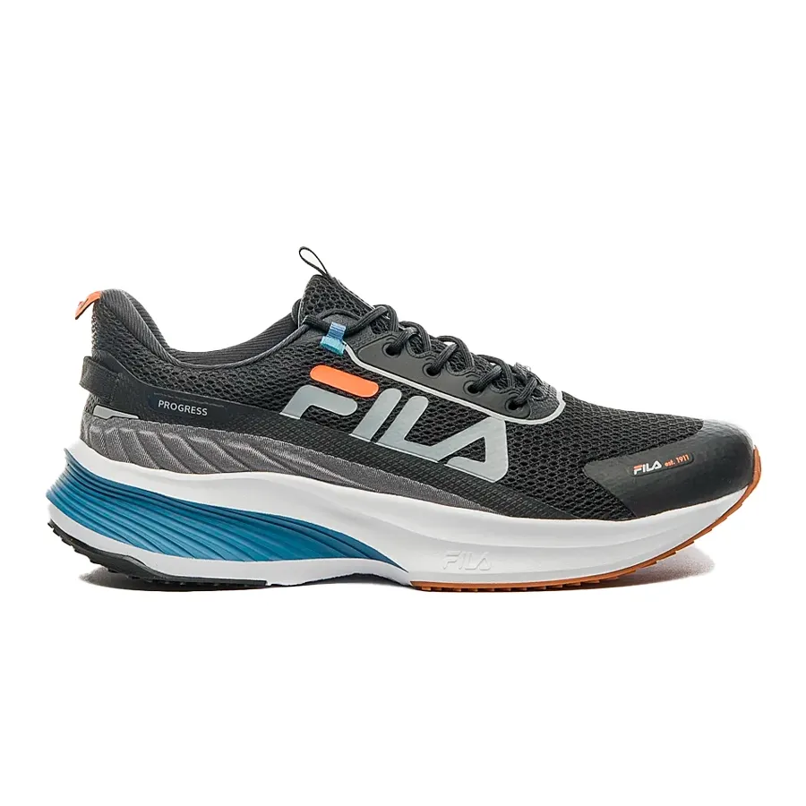 Imagen 0 de 7 de Zapatillas Fila Progress-NEGRO/GRIS/NARANJA