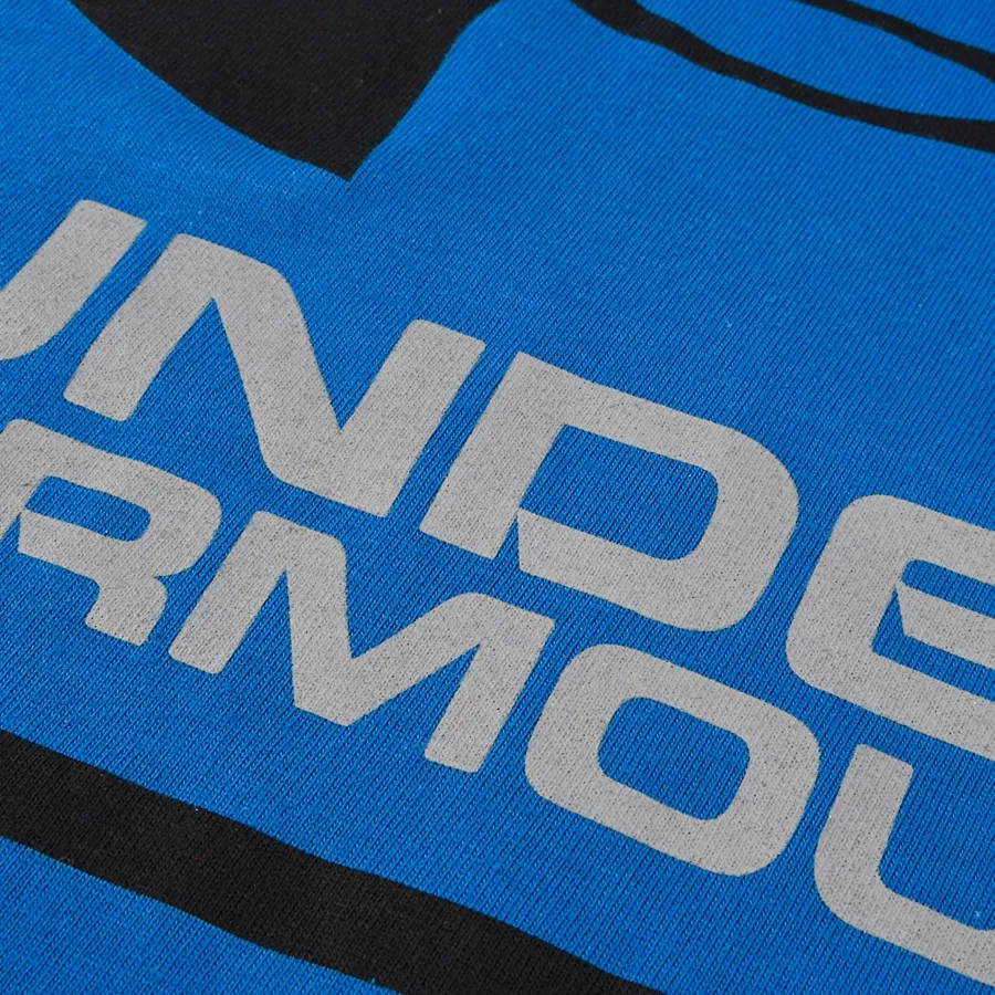 Imagen 2 de 3 de Remera Under Armour Gl Foundation Ss-AZUL/NEGRO/GRIS