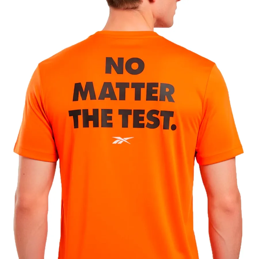 Imagen 1 de 4 de Remera Reebok No Matter the Test Graphic-NARANJA