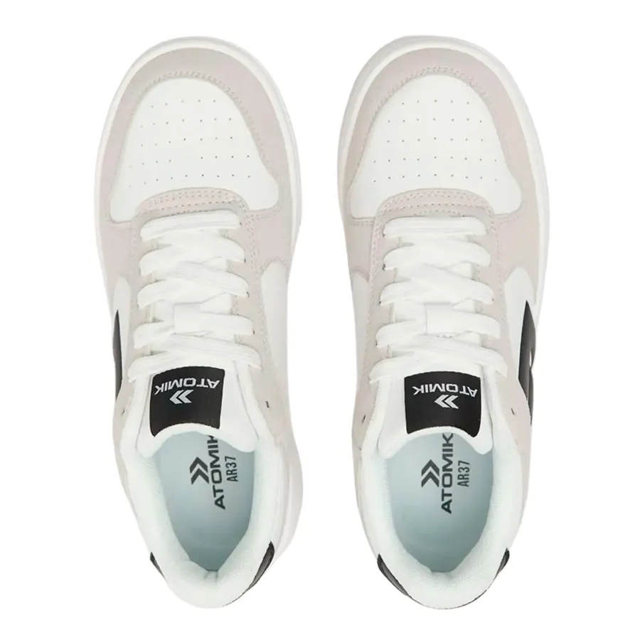 Imagen 1 de 5 de Zapatillas Atomik Fairfaxx Sude-BLANCO/GRIS