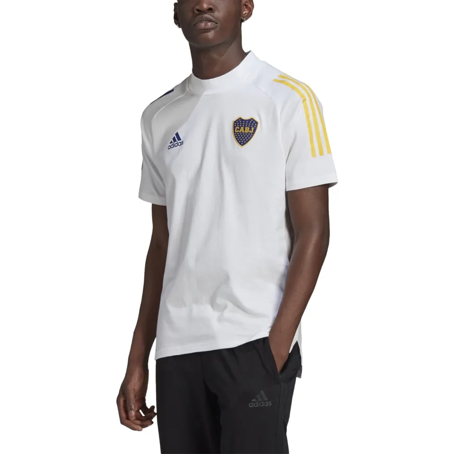 Imagen 3 de 6 de Remera adidas Boca Juniors-BLANCO/AMARILLO/AZUL