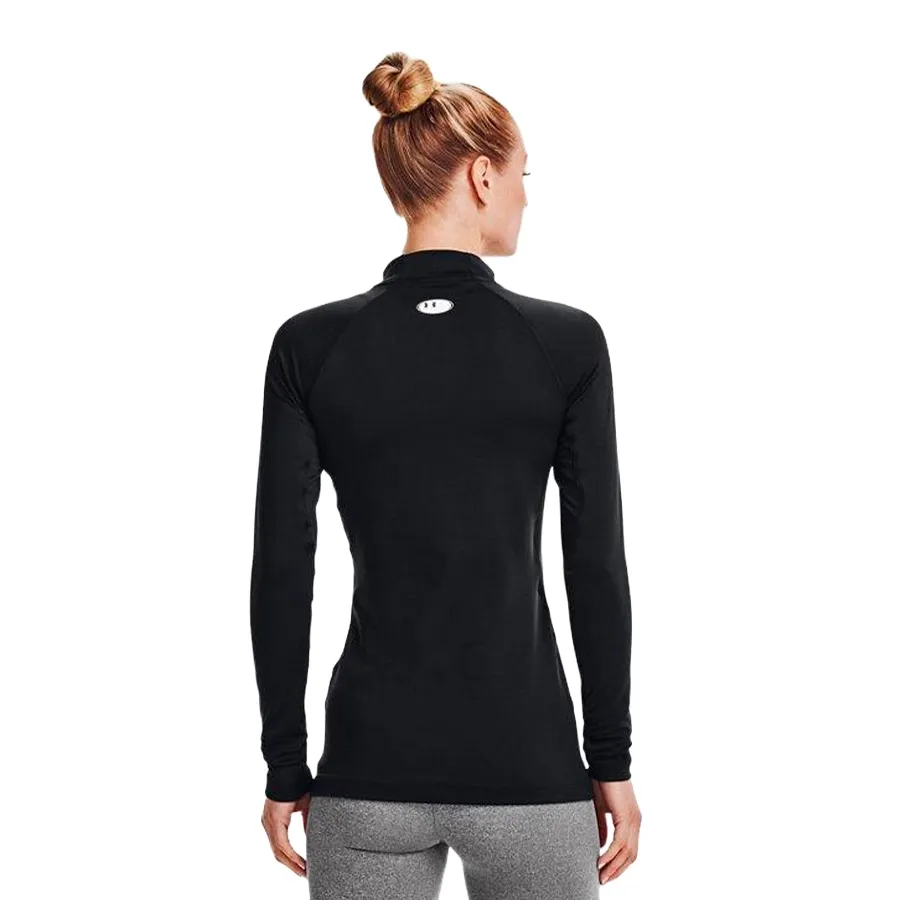 Imagen 1 de 5 de Remera Under Armour Manga Larga ColdGear-NEGRO