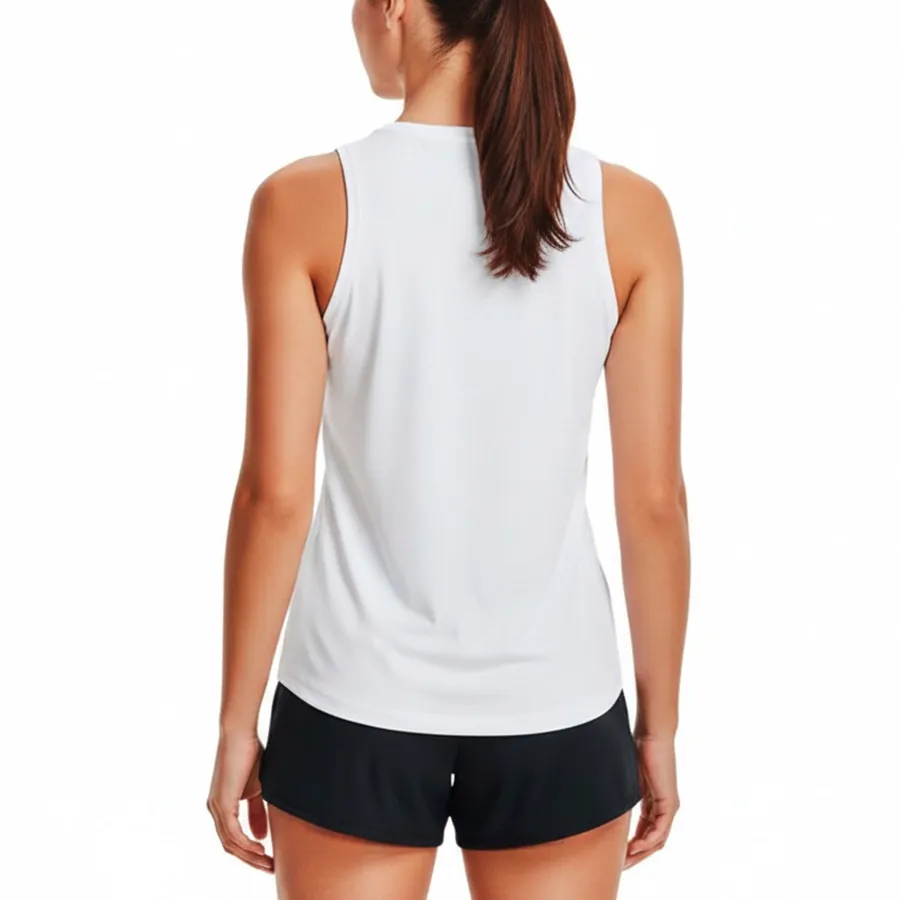 Imagen 1 de 4 de Musculosa Under Armour Live Sportstyle Tank-BLANCO