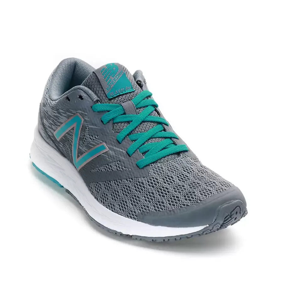 Imagen 0 de 4 de Zapatillas New Balance Flash Rn-GRIS/CELESTE