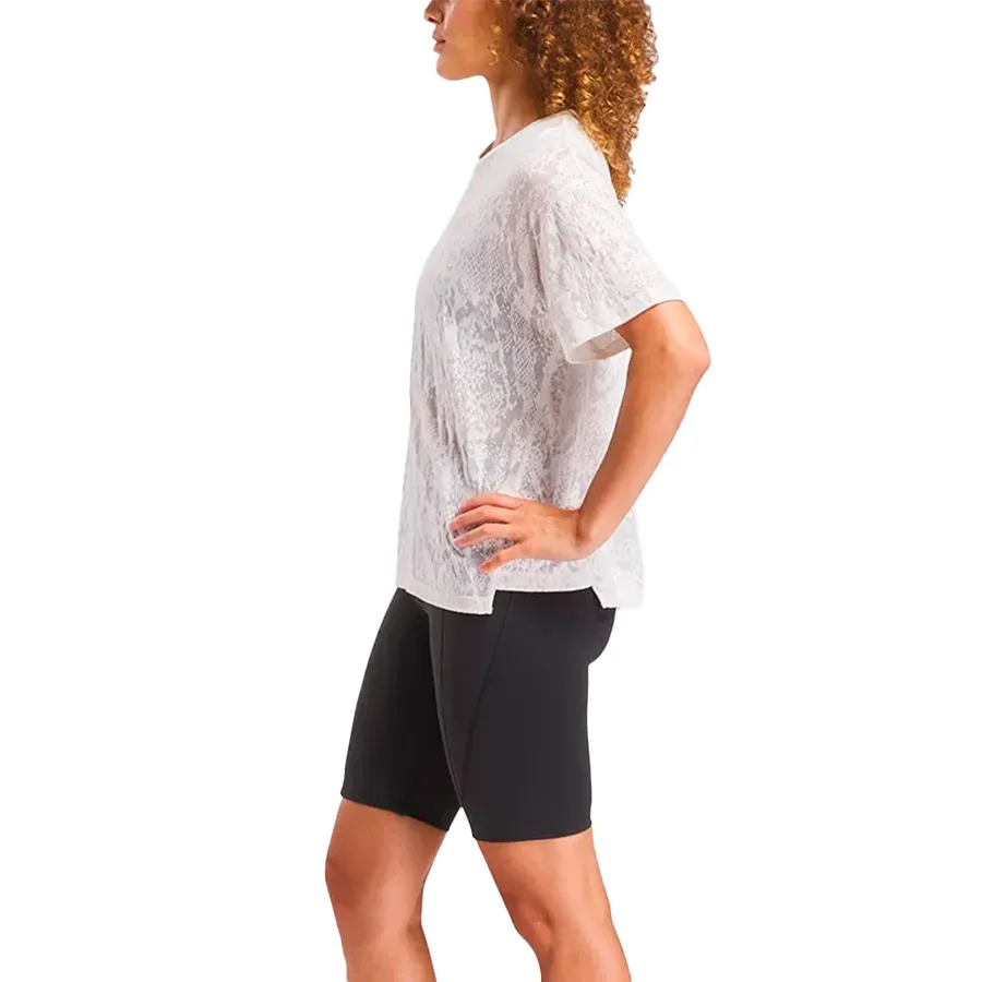 Imagen 1 de 3 de Remera Reebok Burnout-BLANCO