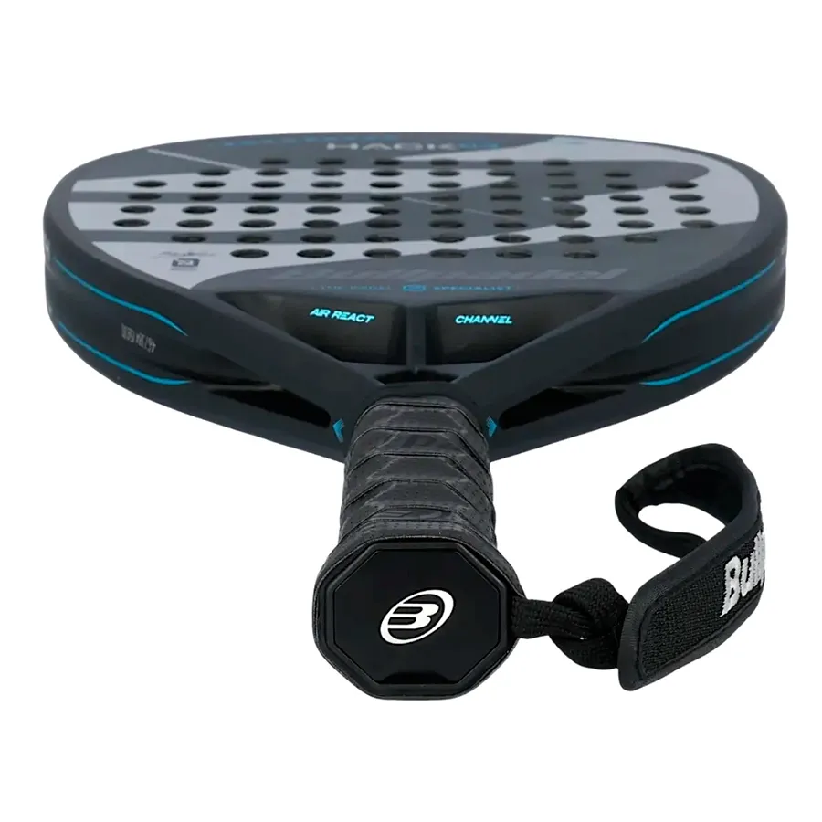 Imagen 4 de 5 de Paleta Bullpadel Hack 03 23-NEGRO/GRIS