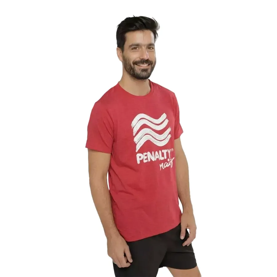 Imagen 1 de 2 de Remera Penalty Algodón Raíz-BORDO