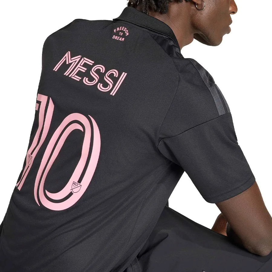 Imagen 5 de 6 de Camiseta adidas Alternativa Inter Miami Messi-NEGRO/ROSA