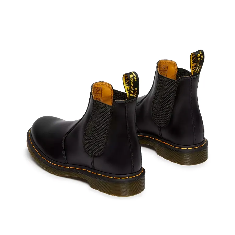 Imagen 5 de 8 de Botas Dr Martens Chelsea 2976 Yellow Stitch Smooth-NEGRO
