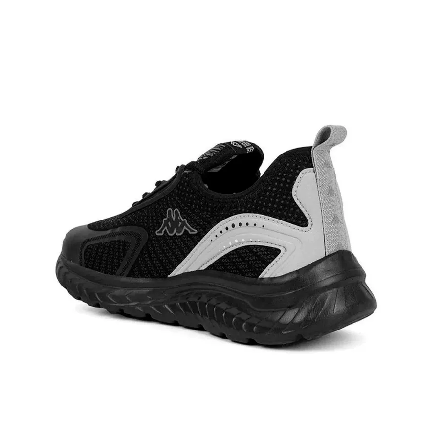 Imagen 2 de 5 de Zapatillas Kappa K 530 Run-NEGRO/NEGRO/GRIS