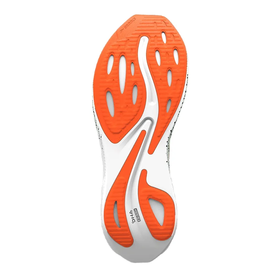 Imagen 5 de 6 de Zapatillas Brooks Hyperion Max M 308-LIMA/BLANCO/NARANJA