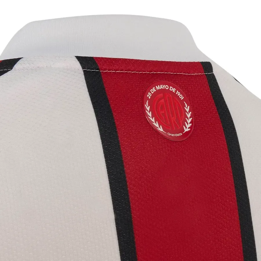 Imagen 2 de 5 de Camiseta adidas originals Away River Plate 26/27-ROJO/BLANCO/NEGRO