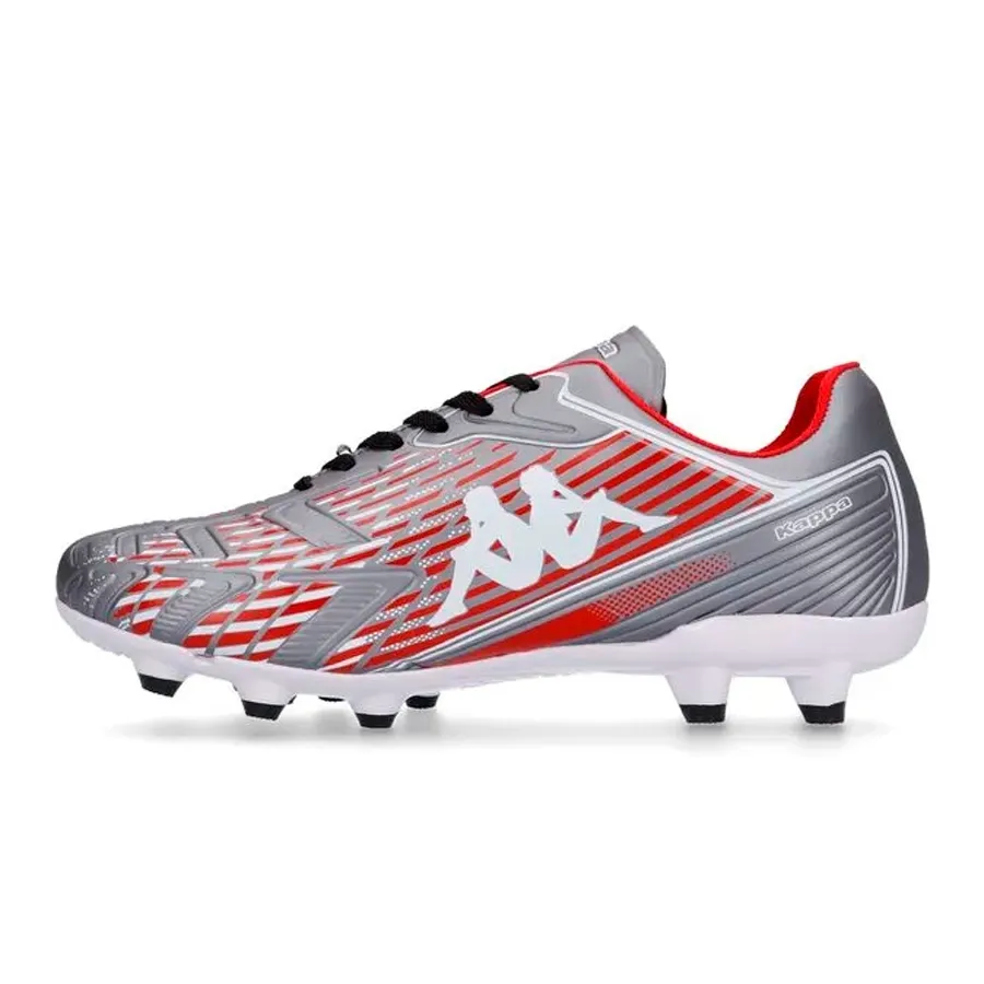 Imagen 3 de 5 de Botines Kappa Napoles Fg-GRIS/ROJO/BLANCO
