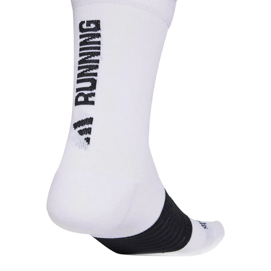 Imagen 3 de 4 de Medias adidas RunXGraphic-BLANCO/NEGRO